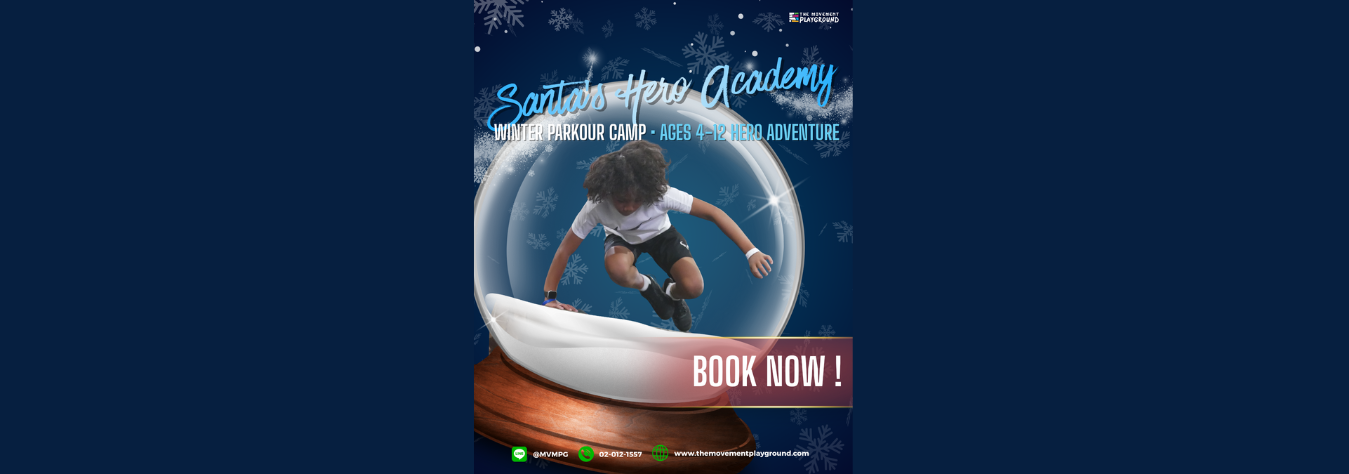 The Movement Playground Winter Parkour Camp