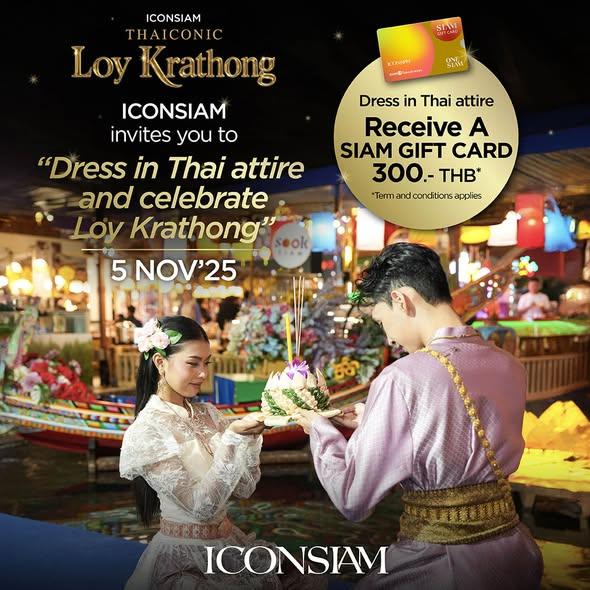 ICONSIAM Loy Krathong Festival 2025