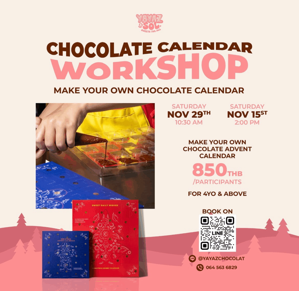 YAYAZ & SOL BKK Advent Calendar Workshops