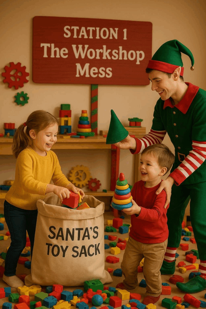 Playville Elf on the Shelf Christmas Trail