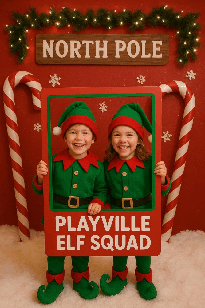 Playville Elf on the Shelf Christmas Trail