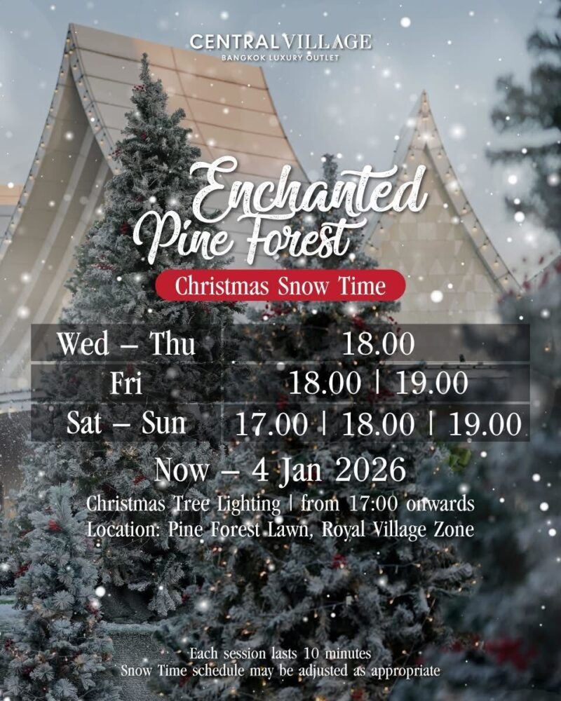 Central Village Enchanted Pine Forest