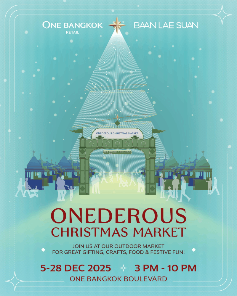 One Bangkok Onerderous Christmas Market