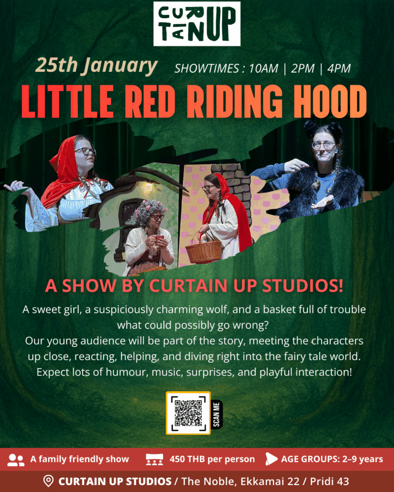 Curtain Up BKK Little Red Riding Hood