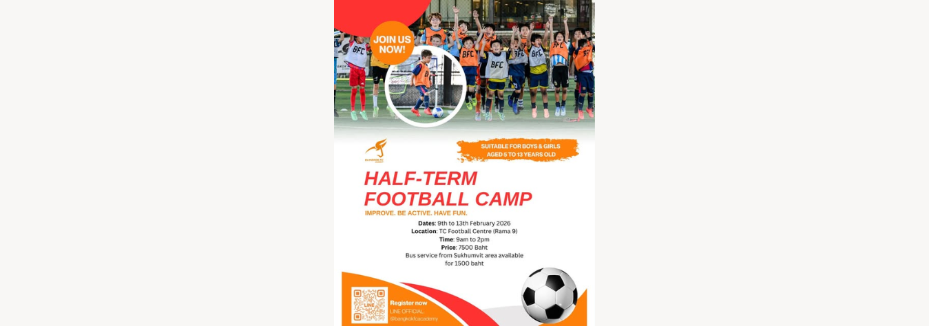 Bangkok FC Academy February Camp