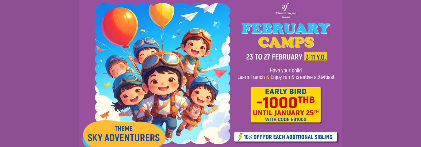 Alliance Française Bangkok February Camp