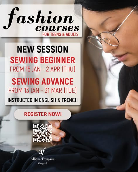 Alliance Française Bangkok Fashion Courses