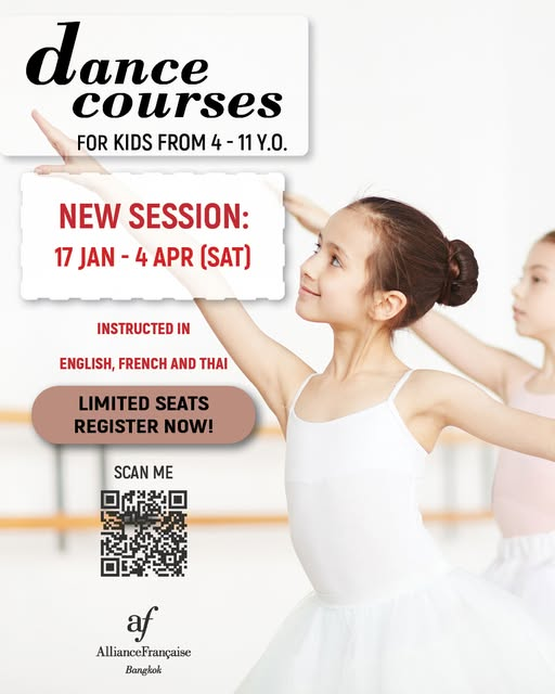 Alliance Française de Bangkok Ballet Class for Kids