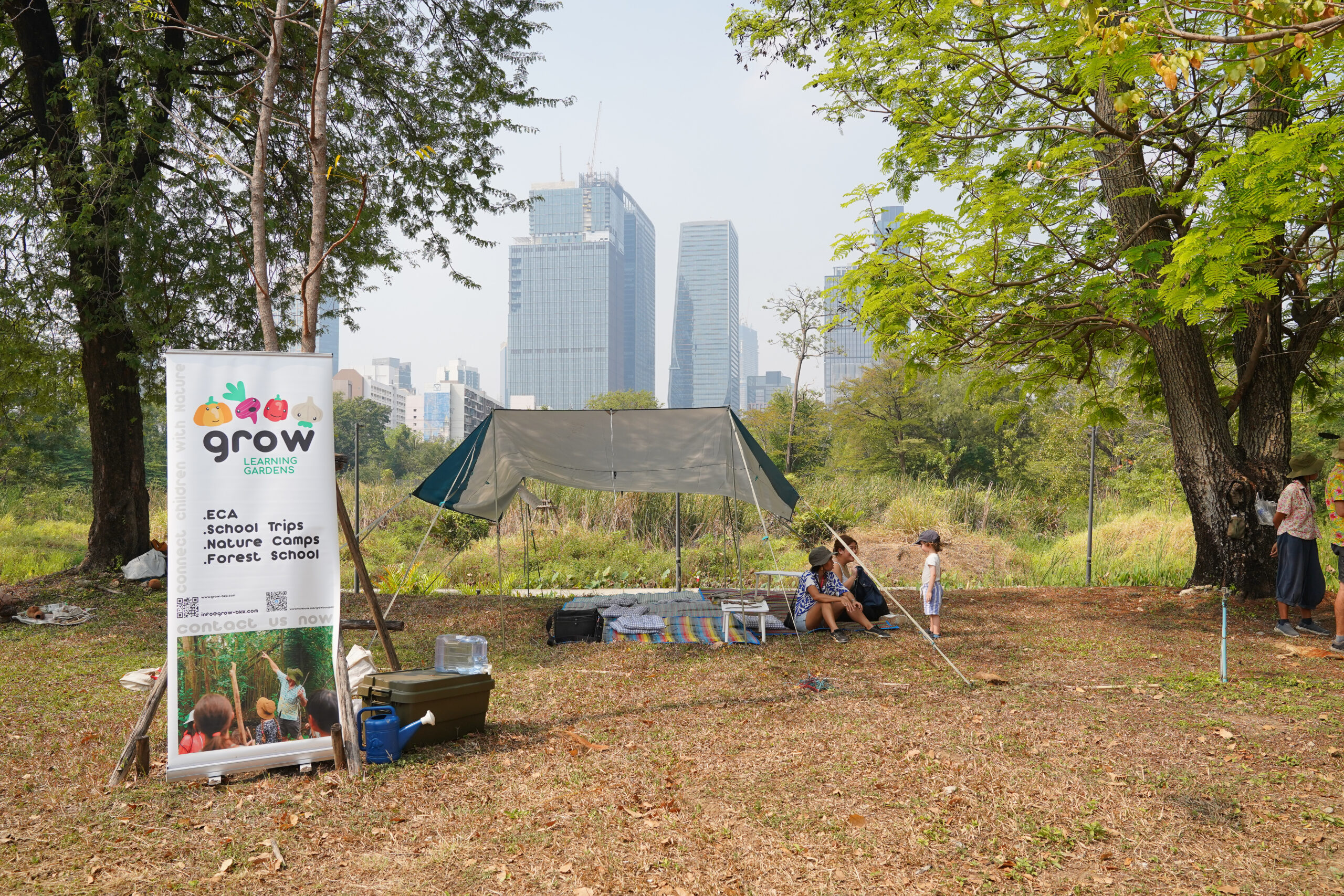 Grow Learning Gardens Forest School & Gardening Club at Benjakitti Park