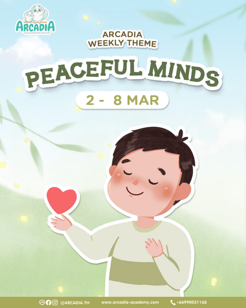 Arcadia Academy Weekly Theme: Peaceful Minds