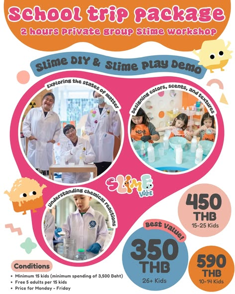 Slimeville Private Group Slime Workshop