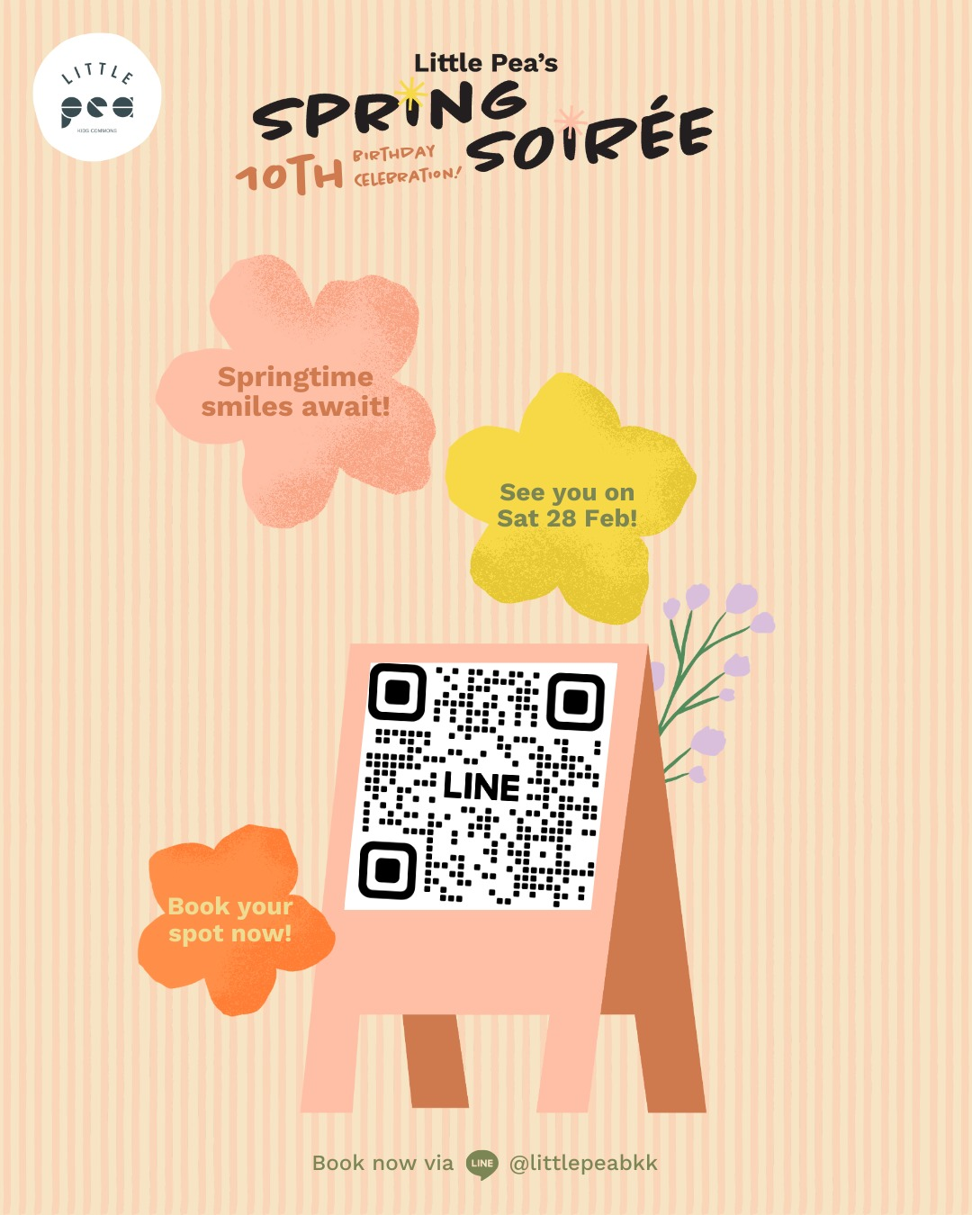 Little Pea’s Spring Soirée: 10th Birthday Celebration