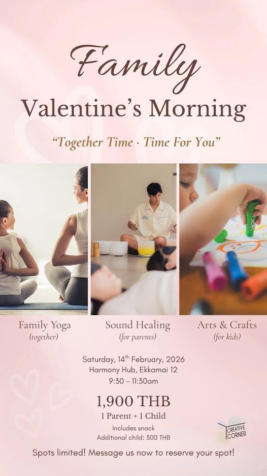 Creative Corner Family Valentine’s Morning