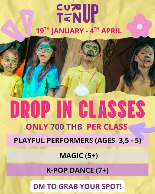 Curtain Up BKK Drop-In Classes