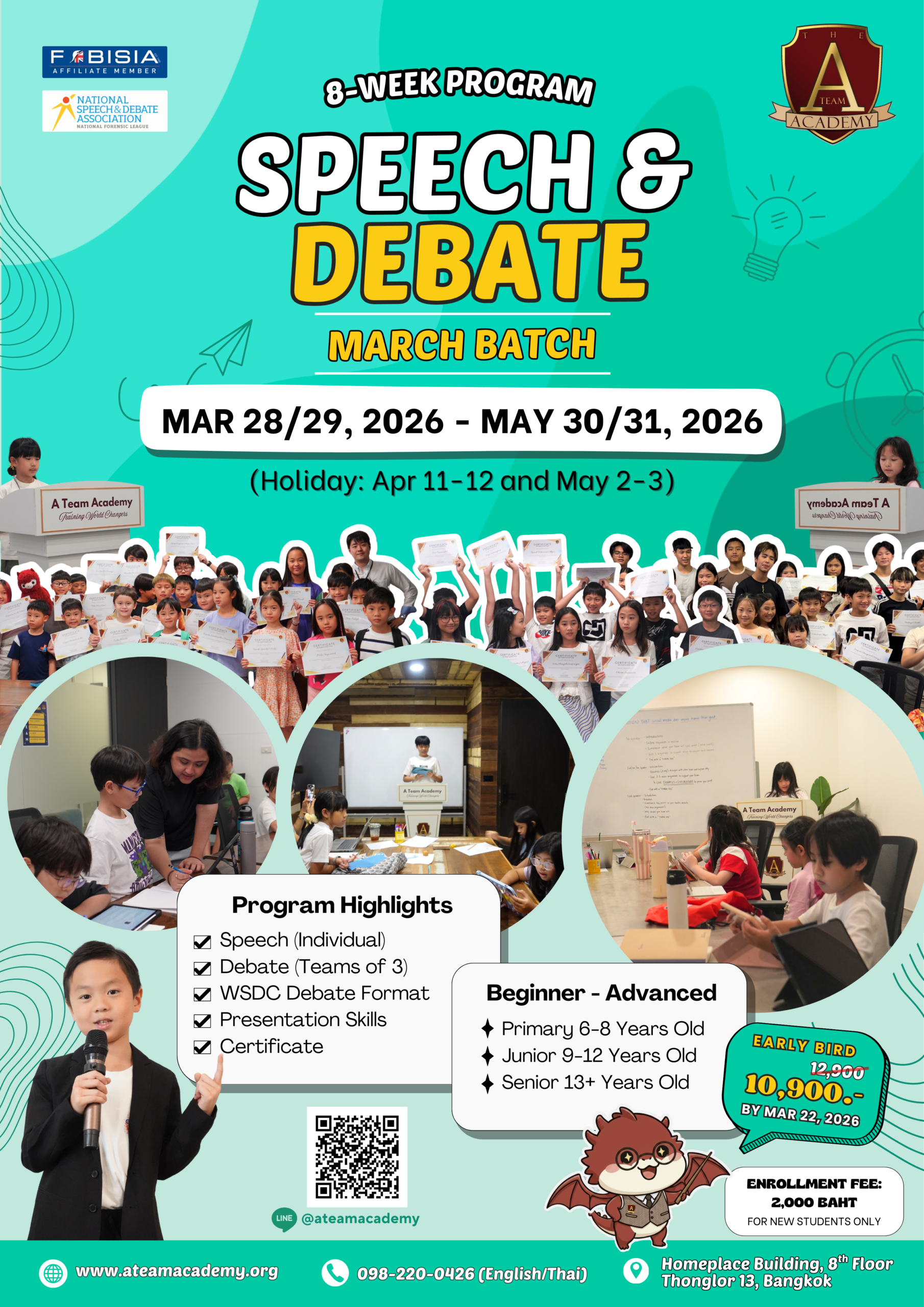 The A Team Academy Speech & Debate Program 