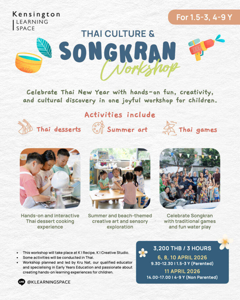 Kensington Learning Space Songkran Splash Workshop