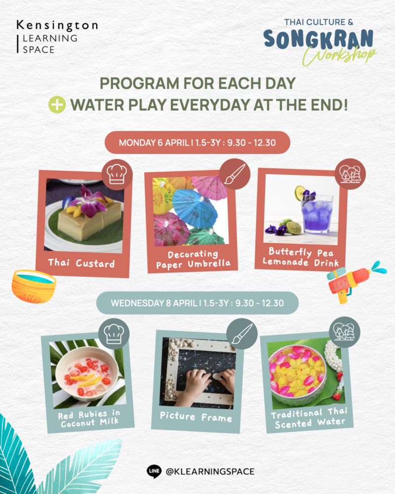 Kensington Learning Space Songkran Splash Workshop