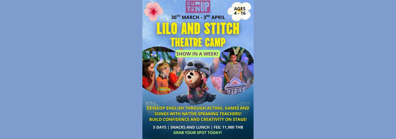 Curtain Up BKK Lilo & Stitch Theatre Camp