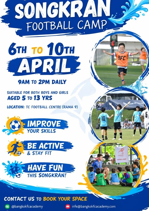Bangkok FC Academy Songkran Football Camp