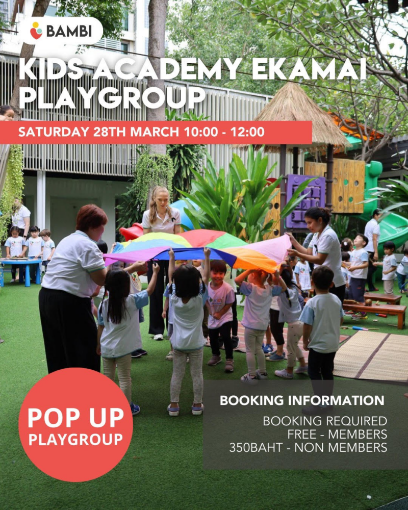 Kids' Academy March Pop-Up Playgroup: Spring Splash