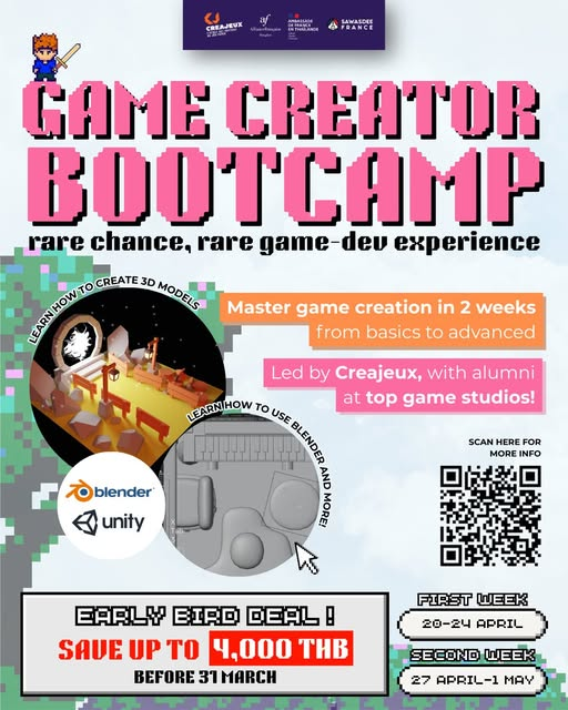 Alliance Française de Bangkok Game Creator Bootcamp