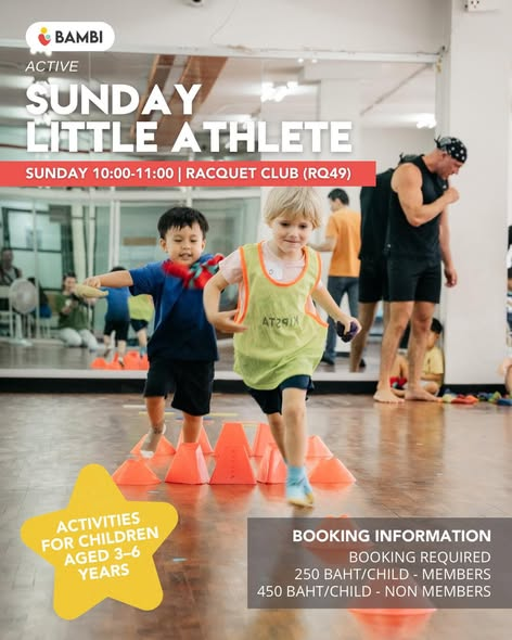 The Racquet Club Sunday Little Athletes