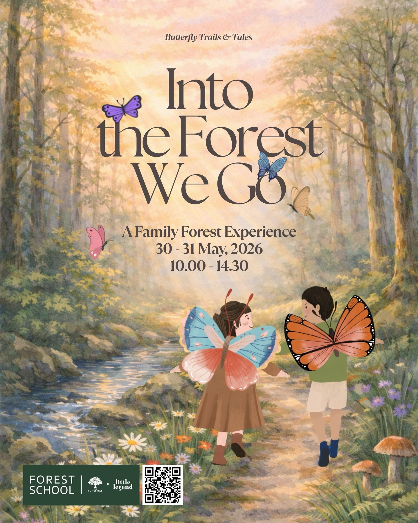 Little Legend Into the Forest We Go – Butterfly Trails & Tales