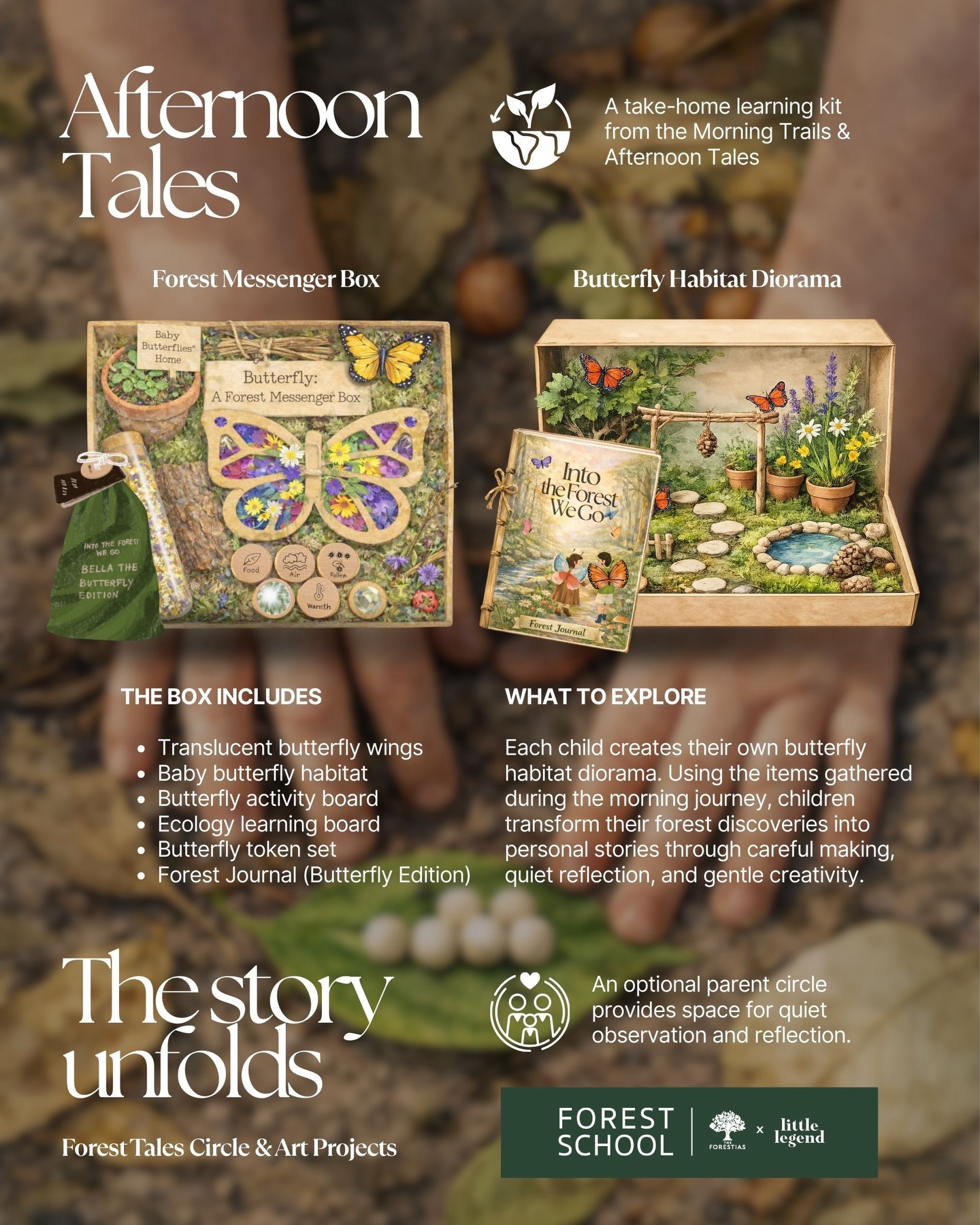 Little Legend Into the Forest We Go – Butterfly Trails & Tales
