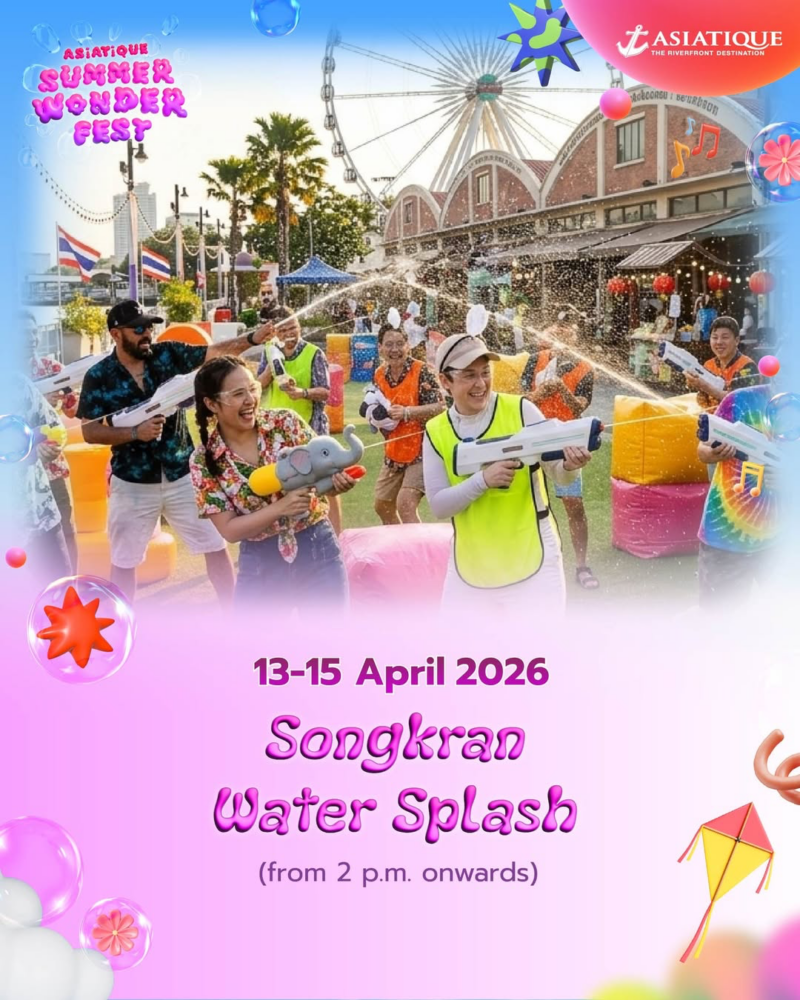Asiatique Songkran Water Splash