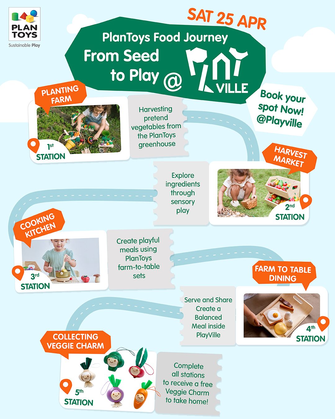 Playville and PlanToys Food Journey: From Seed to Play