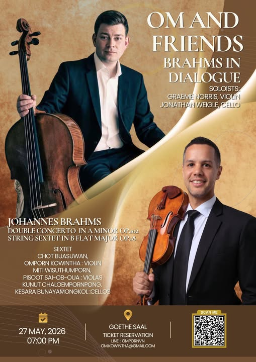 Franke Violin OM and Friends: Brahms in Dialogue