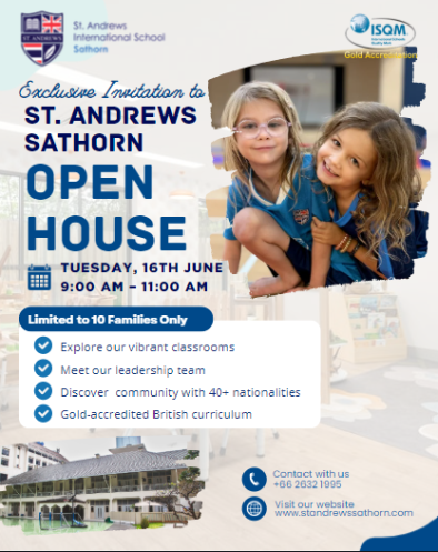 St. Andrews Sathorn Open House