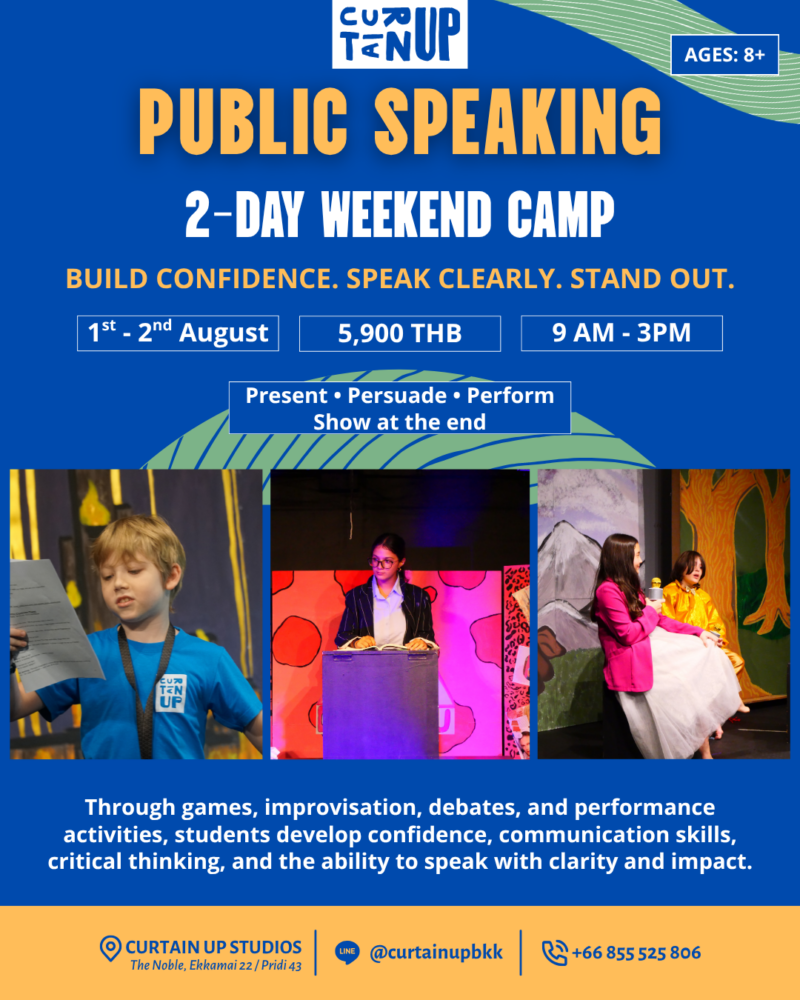 Public Speaking Weekend Camp
