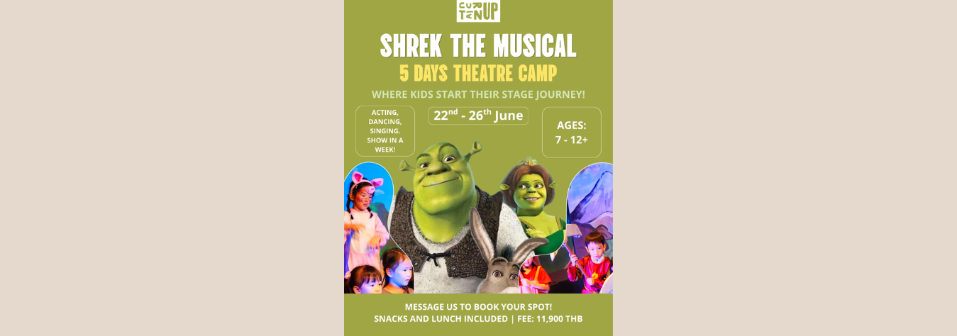 Curtain Up Studios Shrek The Musical Summer Camp