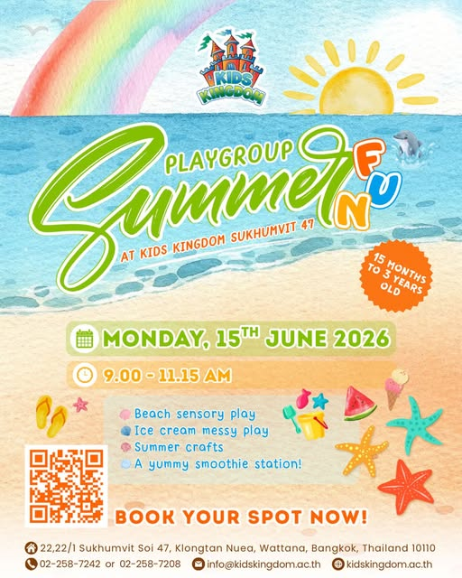 Kids Kingdom Sukhumvit 47 Summer Fun Playgroup