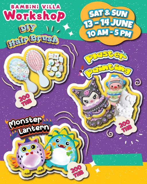 Bambini Villa Weekend Activities for Kids | 13 – 14 June