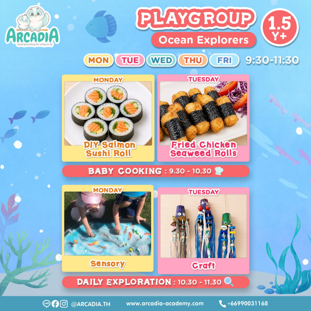Arcadia Academy Weekly Theme : Ocean Explorers