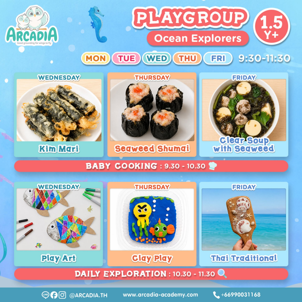 Arcadia Academy Weekly Theme : Ocean Explorers