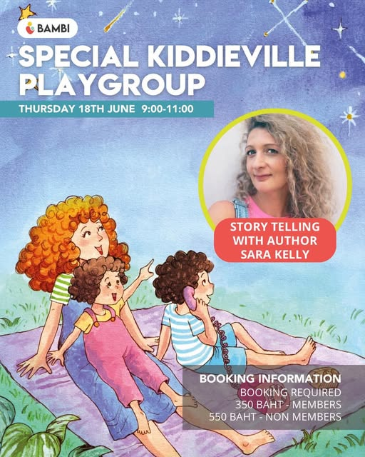 Bambi Bangkok : Kiddieville Playgroup Storytelling with Sara Kelly