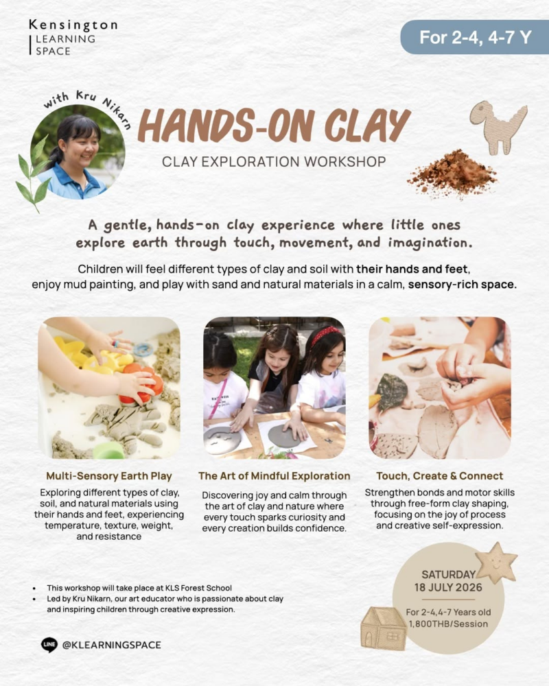 Kensington Learning Space Hands-on Clay Workshop
