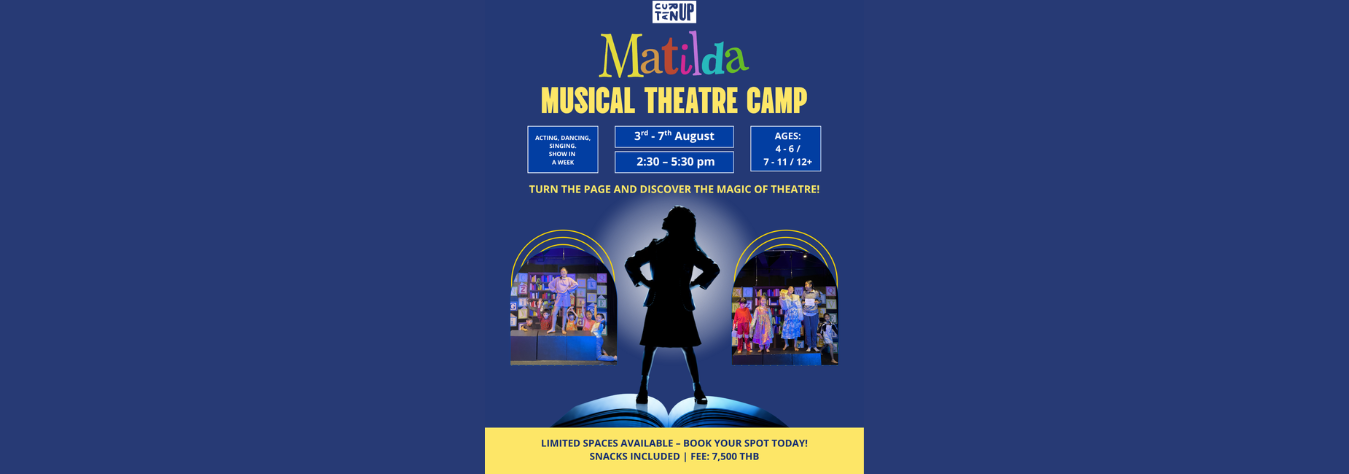 Curtain Up Studios Matilda Summer Camp 2026