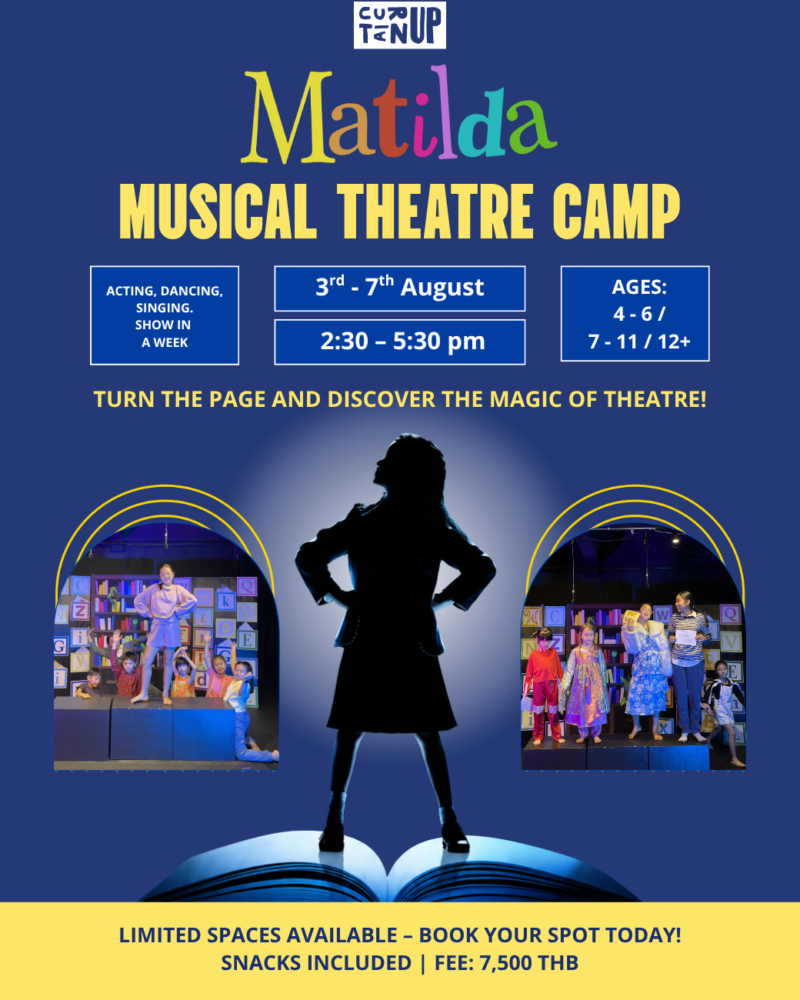 Curtain Up Studios Matilda Summer Camp 2026