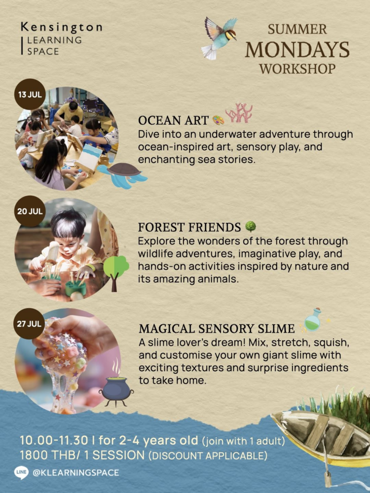 Kensington Learning Space Summer Mondays Workshop
