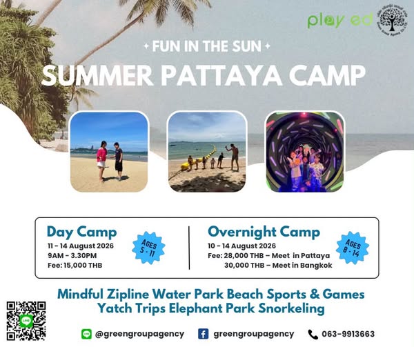 Greengroupagency Summer Pattaya Camp 2026