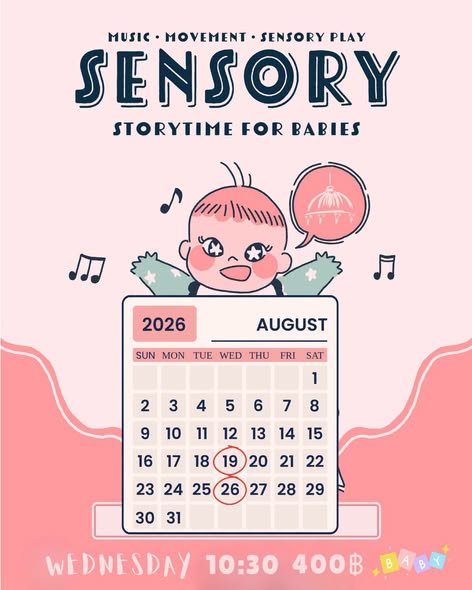 Neilson Hays Library Sensory Baby Storytime