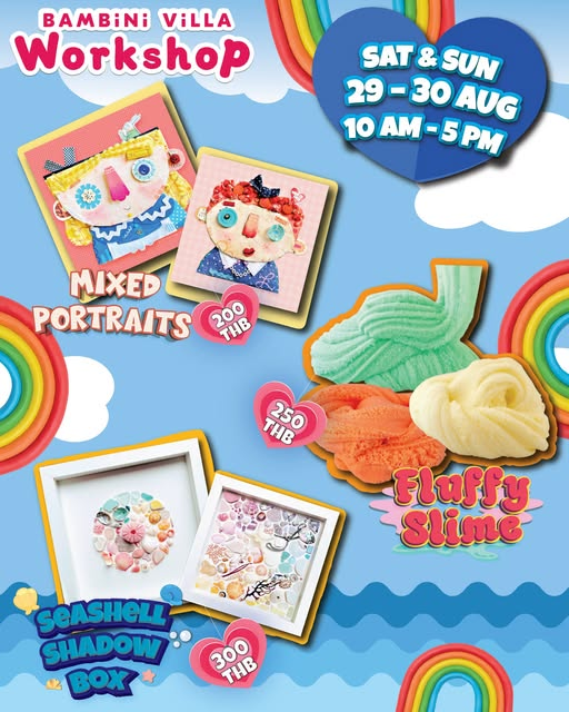 Bambini Villa Weekend Activities for Kids | 29–30 Aug