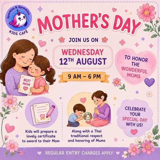 Sparkles & Sprinkles Celebrate Thai Mother's Day