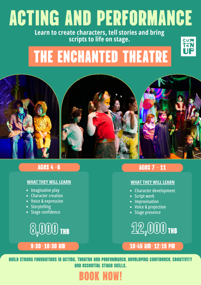 Curtain Up Bkk New Acting & Performance Classes