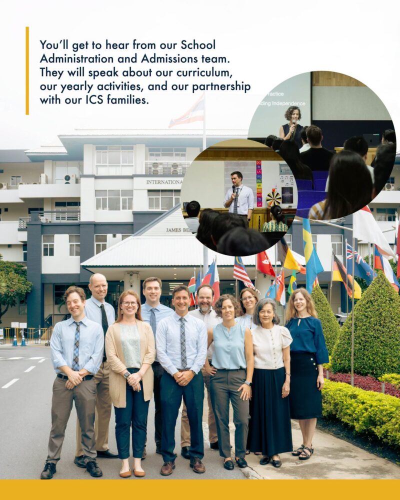 International Community School of Bangkok Preview Day