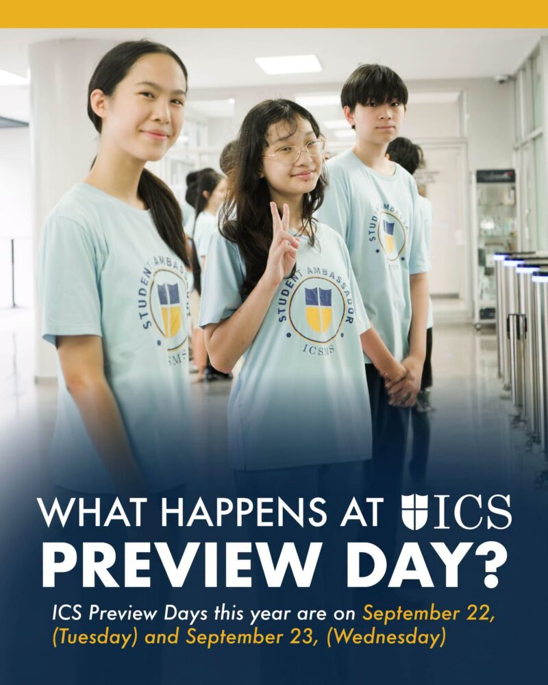 International Community School of Bangkok Preview Day